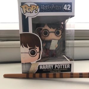 Harry Potter Pop  w/ wand